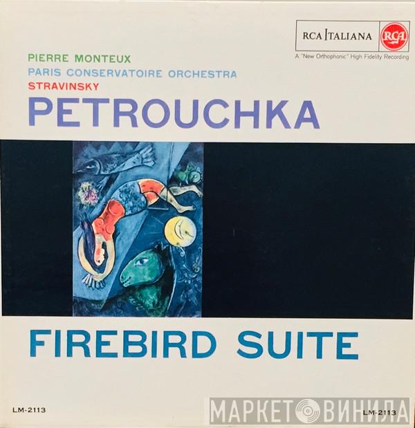 Pierre Monteux, Orchestre De La Société Des Concerts Du Conservatoire, Igor Stravinsky - Petrouchka / Firebird Suite
