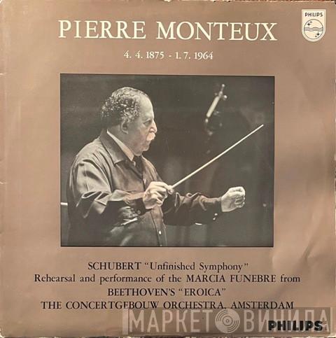 , Pierre Monteux , Franz Schubert , Ludwig van Beethoven  Concertgebouworkest  - Pierre Monteux 4. 4. 1875 - 1. 7. 1964