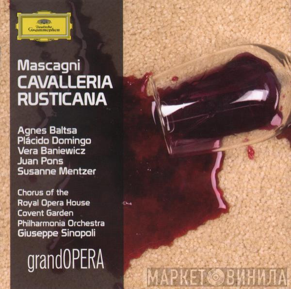 , Pietro Mascagni , Agnes Baltsa , Placido Domingo , Vera Baniewicz , Juan Pons , Susanne Mentzer , Chorus Of The Royal Opera House, Covent Garden , Philharmonia Orchestra  Giuseppe Sinopoli  - Cavalleria Rusticana