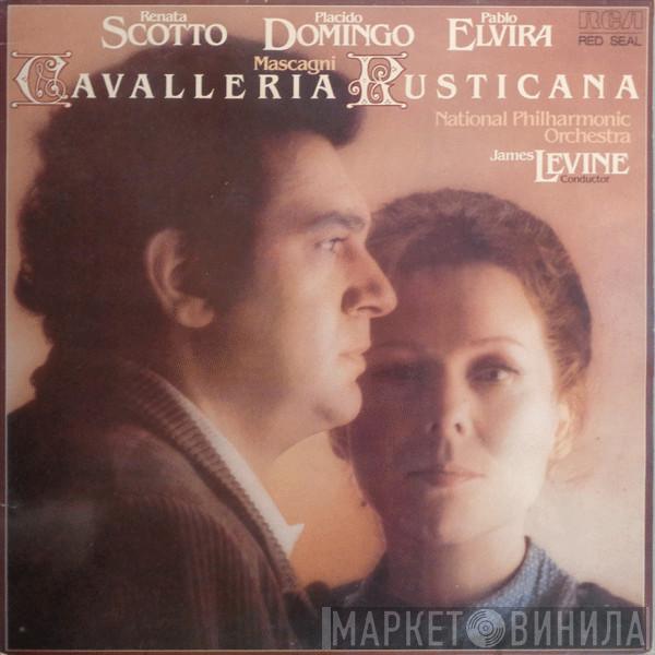 Pietro Mascagni, Renata Scotto, Placido Domingo, Pablo Elvira, National Philharmonic Orchestra, James Levine  - Cavalleria Rusticana