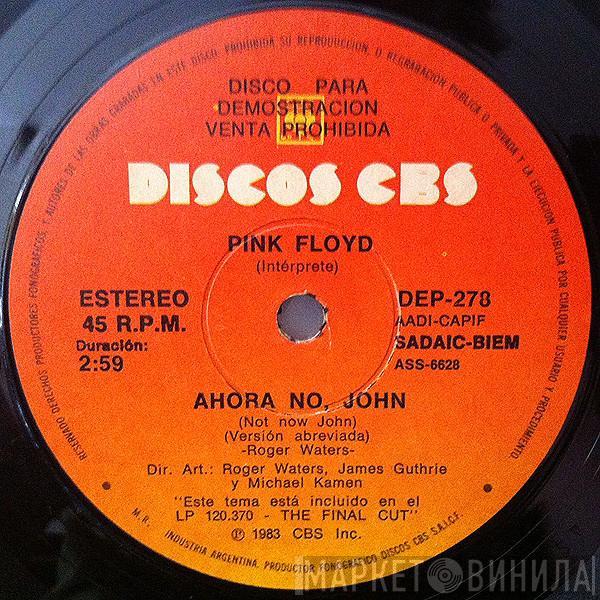  Pink Floyd  - Ahora No John = Not Now John / El Corte Final = The Final Cut