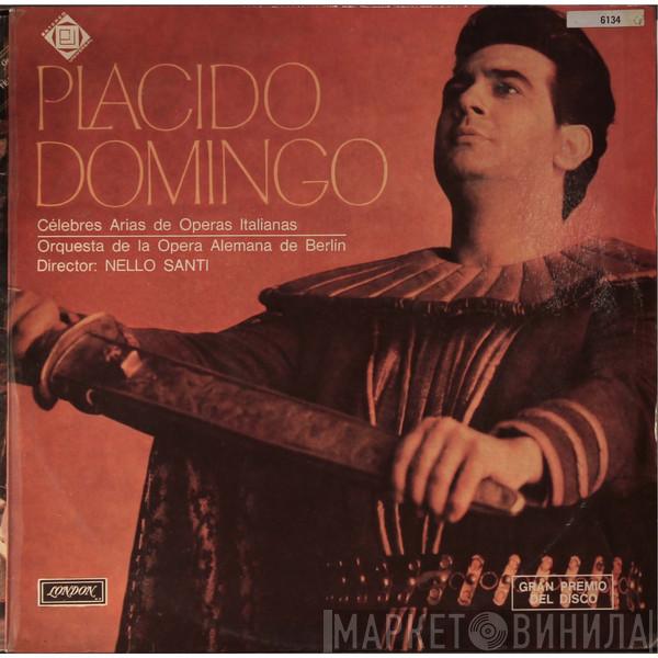 - Placido Domingo , Orchester Der Deutschen Oper Berlin  Nello Santi  - Célebres Arias De Peras Italianas