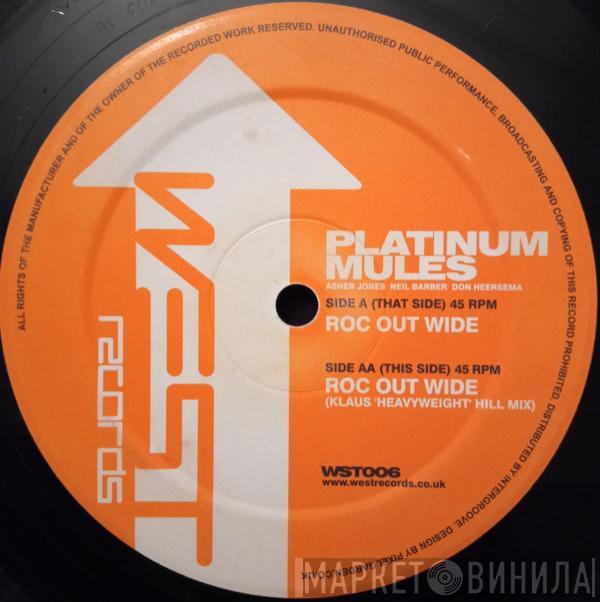 Platinum Mules - Roc Out Wide