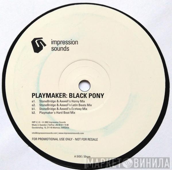 Playmaker - Black Pony