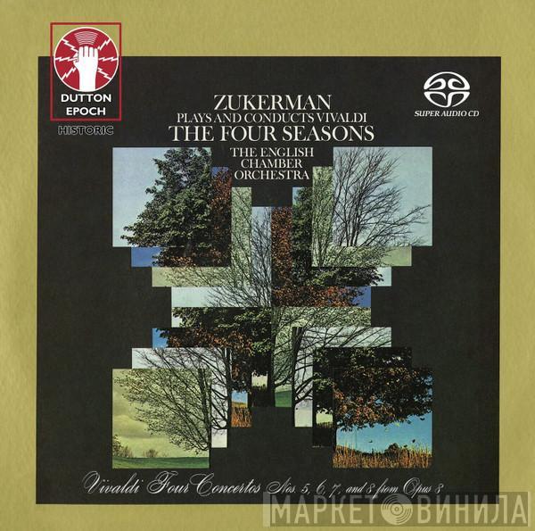 Plays And Conducts Pinchas Zukerman , Antonio Vivaldi  English Chamber Orchestra  - The Four Seasons & Four Concertos