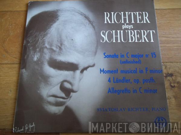 Plays Sviatoslav Richter  Franz Schubert  - Richter Plays Schubert