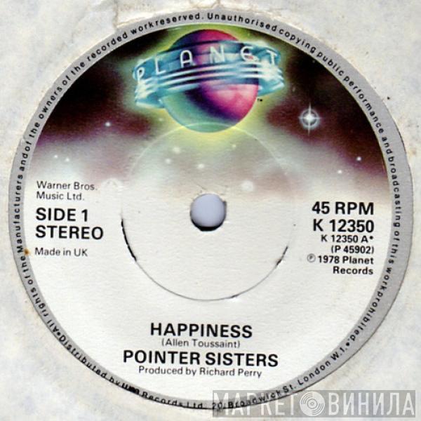 Pointer Sisters - Happiness / Lay It On The Line