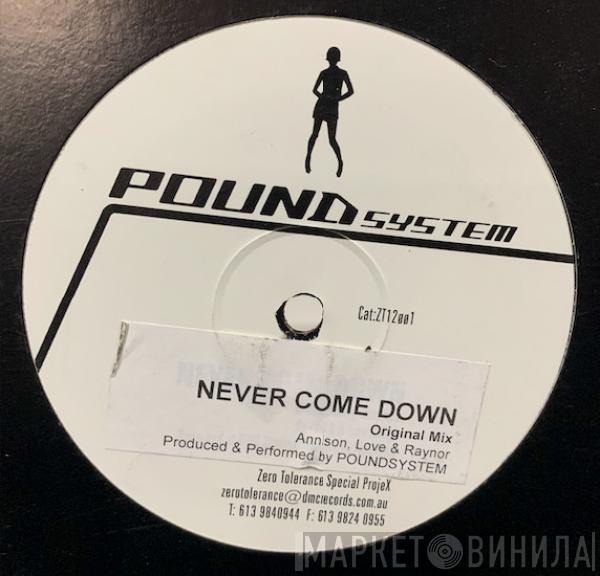 Pound System - Never Come Down