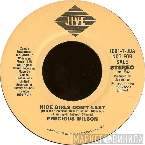  Precious Wilson  - Nice Girls Don't Last