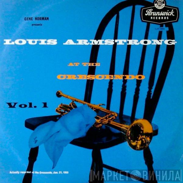 Presents Gene Norman  Louis Armstrong  - At The Crescendo Vol. 1