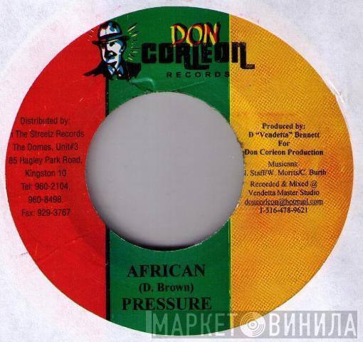 Pressure  - African