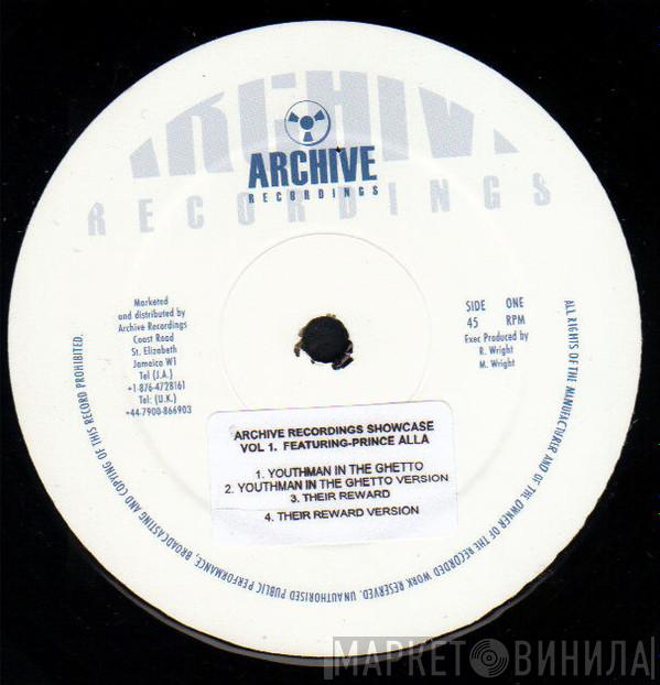 Prince Alla - Archive Recordings Showcase Vol. 1