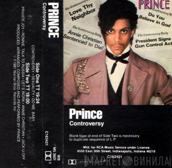  Prince  - Controversy