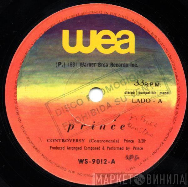  Prince  - Controversy