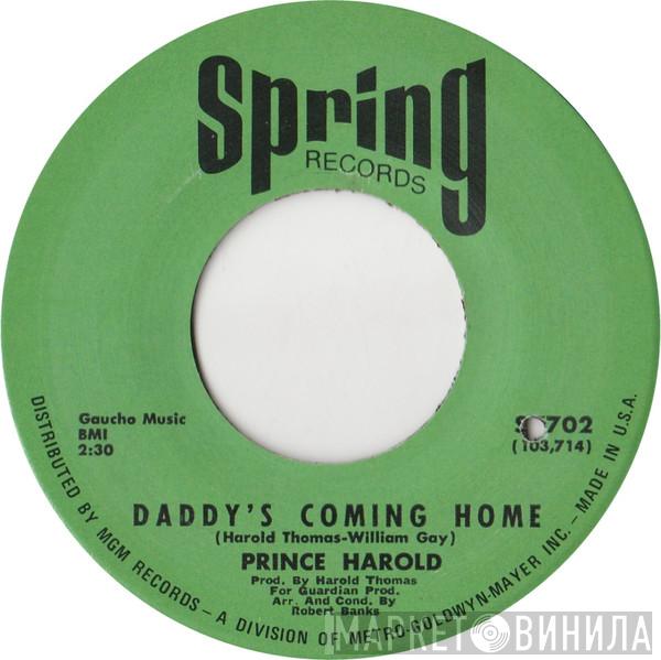 Prince Harold - Daddy's Coming Home / Ain't It Amazing