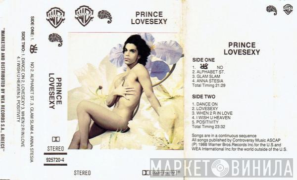  Prince  - Lovesexy