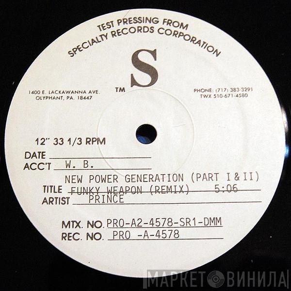  Prince  - New Power Generation (Part I & II) - Funky Weapon (Remix)