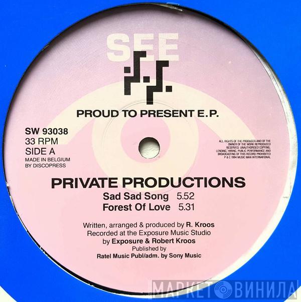  Private Productions  - Proud To Present E.P.