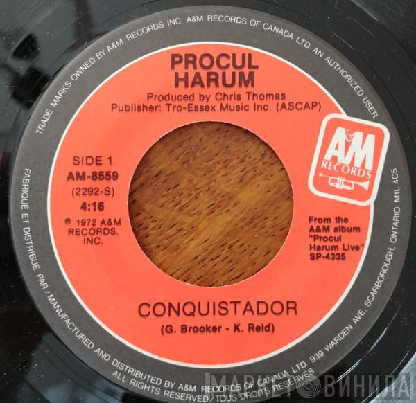  Procol Harum  - Conquistador / Whiter Shade Of Pale
