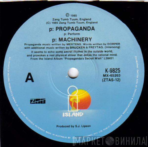 Propaganda  - p: Machinery