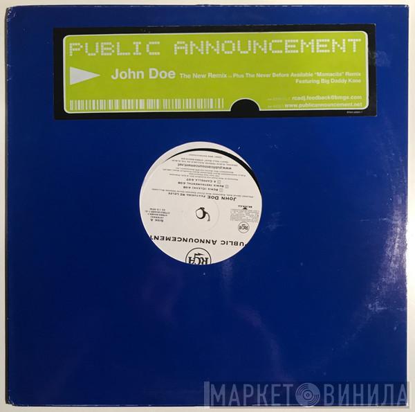Public Announcement, MZ Lelee - John Doe