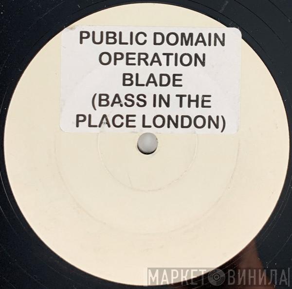 Public Domain - Operation Blade (Bass In The Place London)