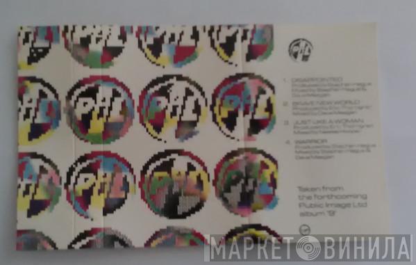 Public Image Limited - Promotional Cassette
