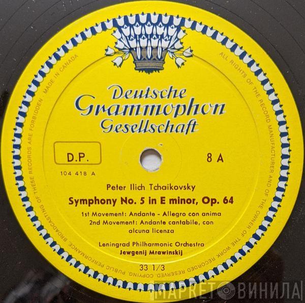 , Pyotr Ilyich Tchaikovsky ∙ Leningrad Philharmonic Orchestra  Evgeny Mravinsky  - Symphonie Nr. 5 in E minor Op. 64