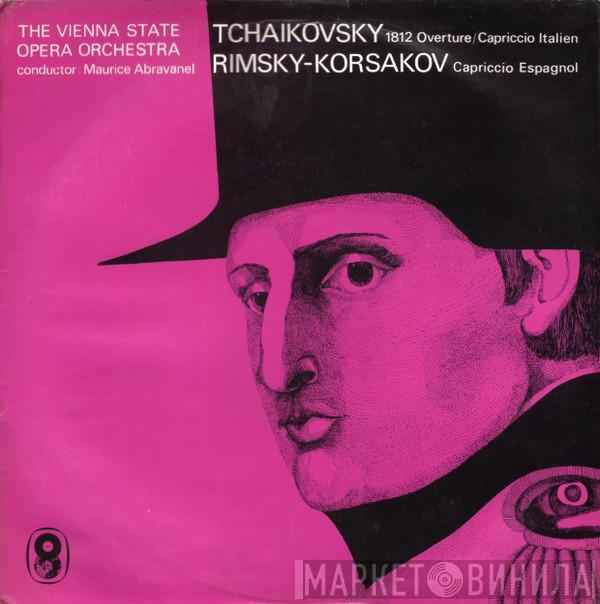 Pyotr Ilyich Tchaikovsky, Nikolai Rimsky-Korsakov, Orchester Der Wiener Staatsoper, Maurice de Abravanel - 1812 Overture / Capriccio Italien / Capriccio Espagnole