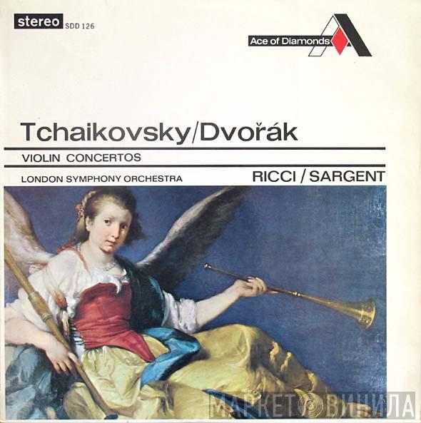 Pyotr Ilyich Tchaikovsky, Antonín Dvořák, Ruggiero Ricci, Sir Malcolm Sargent, The London Symphony Orchestra - Violin Concertos