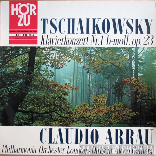 , Pyotr Ilyich Tchaikovsky , Claudio Arrau , Philharmonia Orchestra  Alceo Galliera  - Klavierkonzert Nr. 1