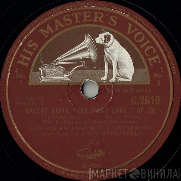 , Pyotr Ilyich Tchaikovsky Conducted By The London Philharmonic Orchestra  Sir John Barbirolli  - Ballet Suite "The Swan Lake," Op. 20