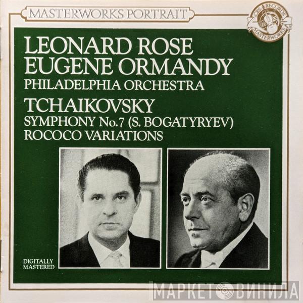 , Pyotr Ilyich Tchaikovsky , Eugene Ormandy , Leonard Rose  The Philadelphia Orchestra  - Symphony N° 7