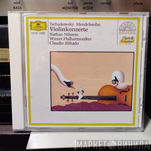 • Pyotr Ilyich Tchaikovsky - Felix Mendelssohn-Bartholdy , Nathan Milstein , Wiener Philharmoniker  Claudio Abbado  - Violinkonzerte