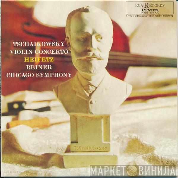 , Pyotr Ilyich Tchaikovsky , Jascha Heifetz , Fritz Reiner  The Chicago Symphony Orchestra  - Violin Concerto