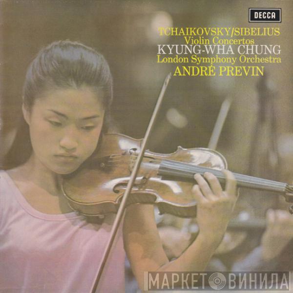 Pyotr Ilyich Tchaikovsky, Jean Sibelius, Kyung-Wha Chung, The London Symphony Orchestra, André Previn - Violin Concertos