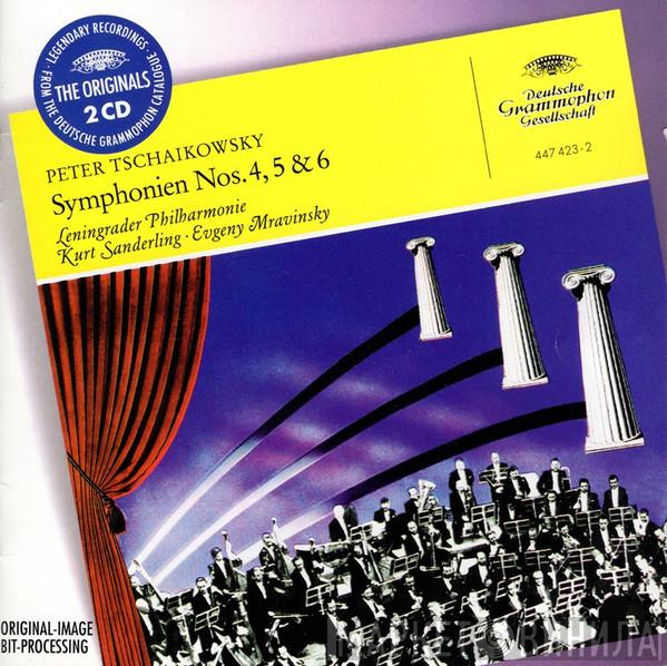 , Pyotr Ilyich Tchaikovsky , Leningrad Philharmonic Orchestra , Kurt Sanderling  Evgeny Mravinsky  - Symphonien Nos. 4, 5 & 6