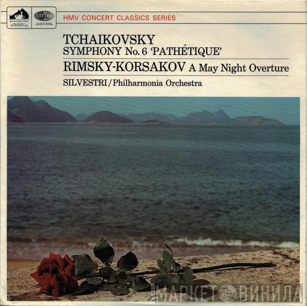 Pyotr Ilyich Tchaikovsky Nikolai Rimsky-Korsakov Philharmonia Orchestra Constantin Silvestri  - Symphony No. 6 'Pathétique' / May Night Overture