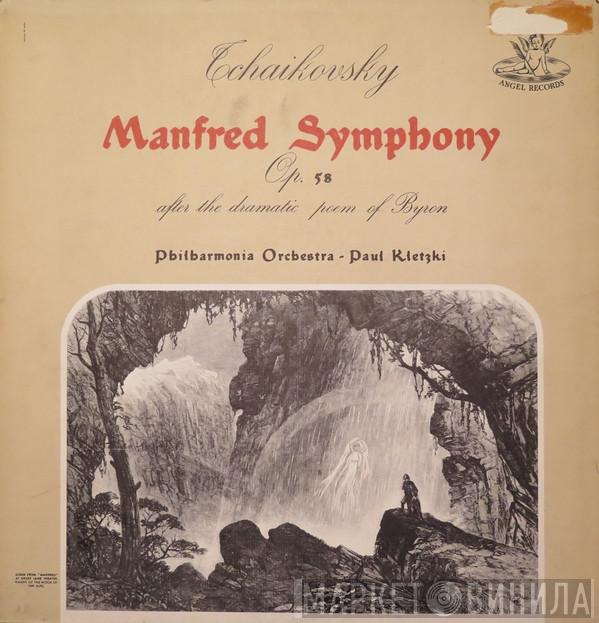 , Pyotr Ilyich Tchaikovsky , Paul Kletzki  Philharmonia Orchestra  - Manfred Symphony - Op. 58