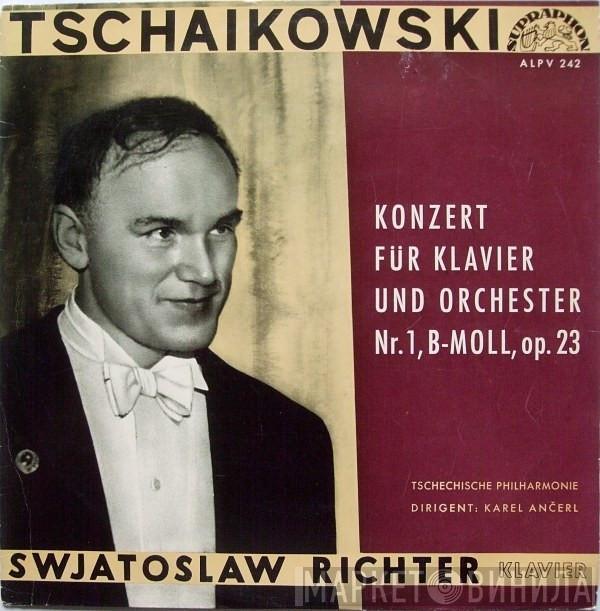 , Pyotr Ilyich Tchaikovsky , Sviatoslav Richter , The Czech Philharmonic Orchestra  Karel Ančerl  - Konzert Für Klavier Und Orchester Nr. 1, B-moll, Op. 23