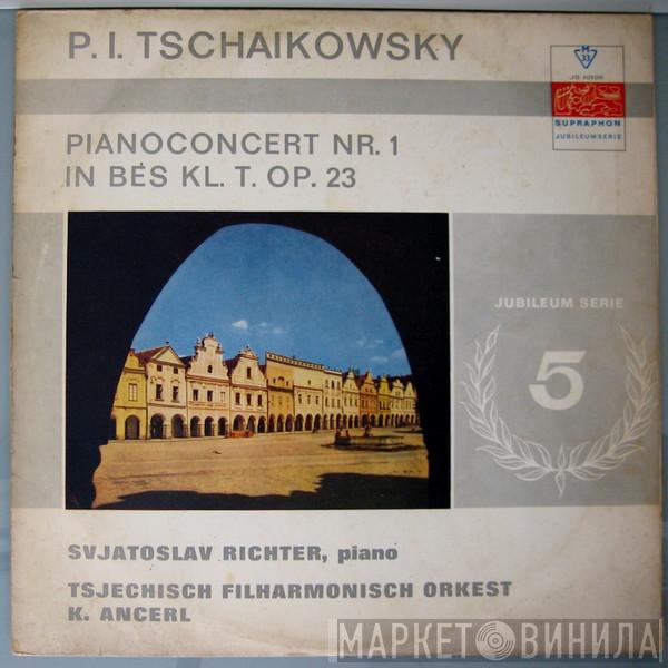 , Pyotr Ilyich Tchaikovsky , The Czech Philharmonic Orchestra  Sviatoslav Richter  - Pianoconcert Nr. 1 In Bes Kl. T. Op. 23
