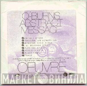 Q-Burns Abstract Message - Oeuvre