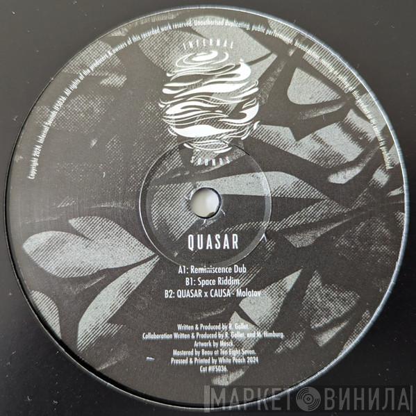 Quasar  - Reminiscence Dub EP