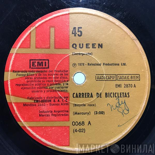  Queen  - Carrera de Bicicletas = Bicycle Race / Chicas Gorditas = Fat Bottomed Girls