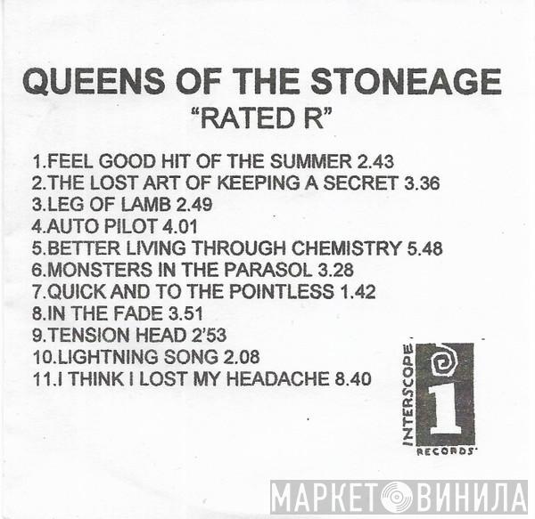  Queens Of The Stone Age  - Rated R