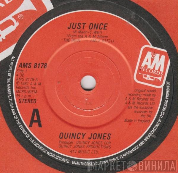  Quincy Jones  - Just Once