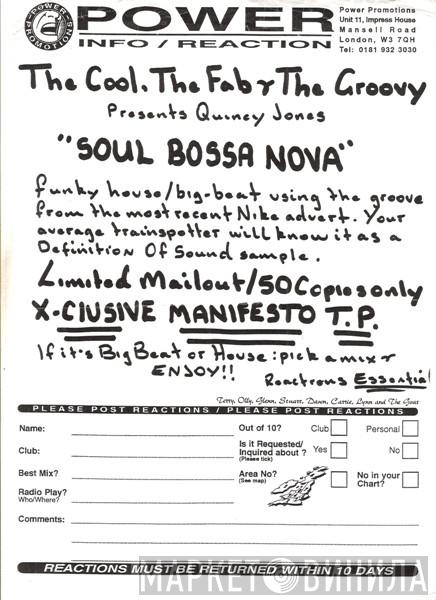  Quincy Jones  - Soul Bossa Nova