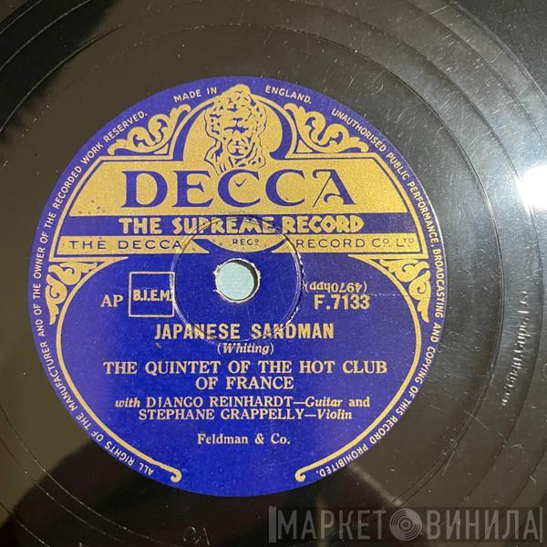 Quintette Du Hot Club De France, Django Reinhardt, Stéphane Grappelli - Japanese Sandman / Twelfth Year