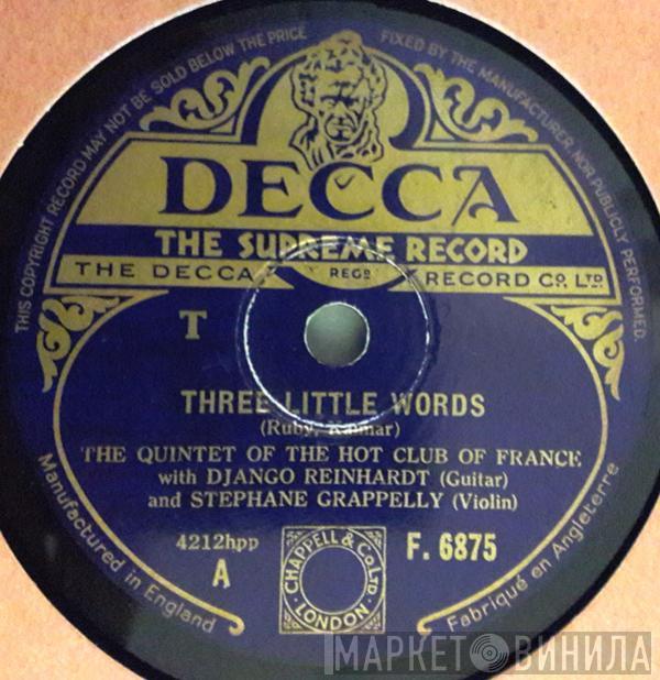  Quintette Du Hot Club De France  - Three Little Words / Appel Direct