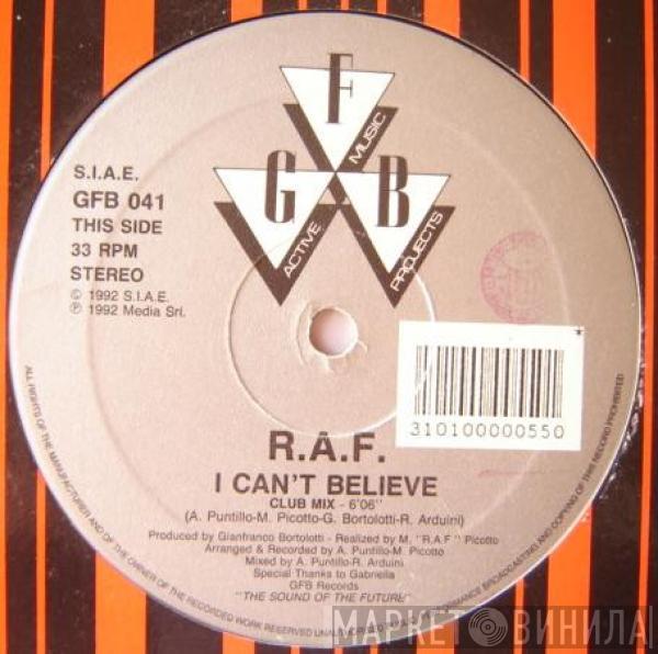 R.A.F. - I Can't Believe